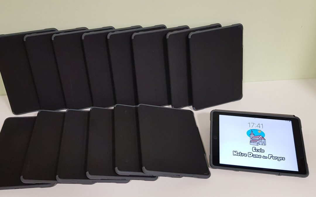 Tablettes IPAD en classe CM