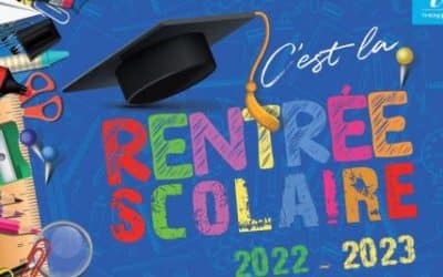 Rentrée scolaire 2022-2023