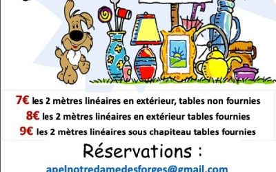 Vide grenier APEL