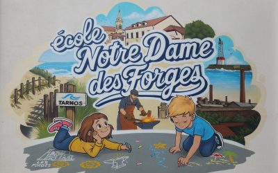 Une fresque à l’école